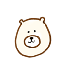 ゆる〜めなクマちゃん（個別スタンプ：16）