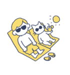 タロとノラのシンプルスタンプ（個別スタンプ：15）