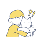 タロとノラのシンプルスタンプ（個別スタンプ：20）