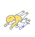 タロとノラのシンプルスタンプ（個別スタンプ：25）
