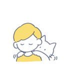 タロとノラのシンプルスタンプ（個別スタンプ：27）