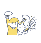 タロとノラのシンプルスタンプ（個別スタンプ：31）