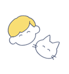 タロとノラのシンプルスタンプ（個別スタンプ：35）