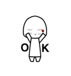 日常の白さんと一緒（個別スタンプ：12）