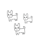 人面犬のじんめ君（個別スタンプ：1）
