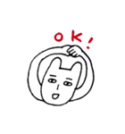 人面犬のじんめ君（個別スタンプ：7）