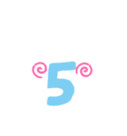 数字であそぼ（個別スタンプ：6）