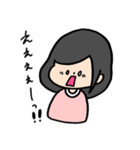 明るい 女の子（個別スタンプ：28）