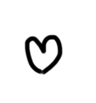 下手な字スタンプ（個別スタンプ：15）
