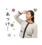 方言女子アナ™️-新型コロナ対策Ver.-（個別スタンプ：12）
