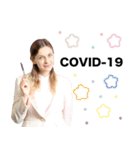 方言女子アナ™️-新型コロナ対策Ver.-（個別スタンプ：18）