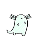 丁寧なウーパールーパー（個別スタンプ：31）