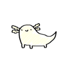 丁寧なウーパールーパー（個別スタンプ：37）