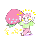 好奇心の強い 『ももちゃん』（個別スタンプ：2）