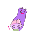 好奇心の強い 『ももちゃん』（個別スタンプ：17）