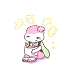 好奇心の強い 『ももちゃん』（個別スタンプ：22）