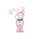 好奇心の強い 『ももちゃん』（個別スタンプ：25）