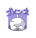タマみたいでクロ―出しっぱなタマクロー（個別スタンプ：8）