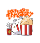 タマみたいでクロ―出しっぱなタマクロー（個別スタンプ：16）