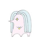 スタンプのおばけフクロウ.（個別スタンプ：16）