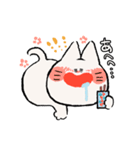 しろねこちびちゃん（個別スタンプ：18）