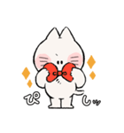 しろねこちびちゃん（個別スタンプ：22）