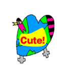 アースBIRD-KISS（個別スタンプ：35）