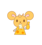 チーズの妖精コンテくん（個別スタンプ：24）