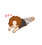 うさぎと暮らす男子（個別スタンプ：18）