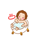 うさぎと暮らす男子（個別スタンプ：19）