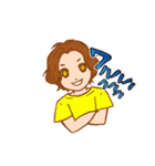 うさぎと暮らす男子（個別スタンプ：22）