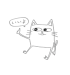 うちの創作ねこ。（個別スタンプ：9）