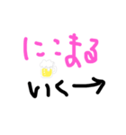 今日の行き先（個別スタンプ：3）