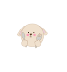 平凡な子犬の日常（個別スタンプ：3）