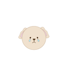 平凡な子犬の日常（個別スタンプ：5）