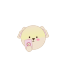 平凡な子犬の日常（個別スタンプ：10）