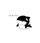 ゆるいなかまたち(海のいきもの)（個別スタンプ：3）