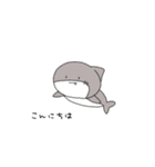 ゆるいなかまたち(海のいきもの)（個別スタンプ：6）
