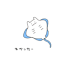 ゆるいなかまたち(海のいきもの)（個別スタンプ：36）