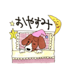 ビーグルmix犬☆Bettyの日常（個別スタンプ：6）