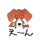ビーグルmix犬☆Bettyの日常（個別スタンプ：14）