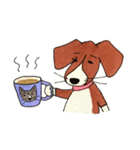ビーグルmix犬☆Bettyの日常（個別スタンプ：21）