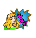 なにわガール アメコミ風（個別スタンプ：1）