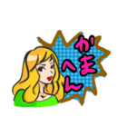 なにわガール アメコミ風（個別スタンプ：15）
