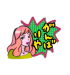なにわガール アメコミ風（個別スタンプ：17）