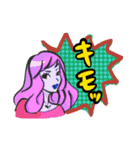 なにわガール アメコミ風（個別スタンプ：19）