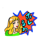 なにわガール アメコミ風（個別スタンプ：27）