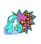 なにわガール アメコミ風（個別スタンプ：36）