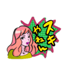 なにわガール アメコミ風（個別スタンプ：39）