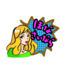 なにわガール アメコミ風（個別スタンプ：40）